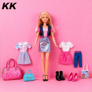 KK 芭比风格时尚换装娃娃