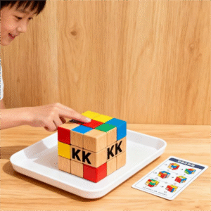 KK 手指木制魔方 3x3 初级